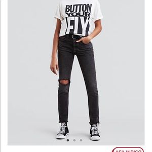Levi’s 501 skinny jeans